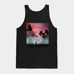 The dragon guards the castle Tank Top